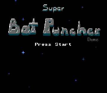 Super Bat Puncher (World) (Demo) (Aftermarket) (Unl) screen shot title